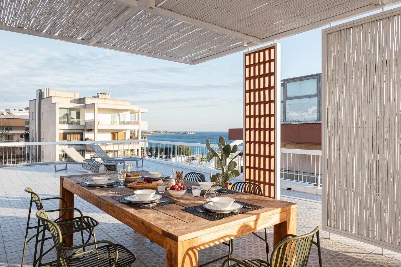 Sea View Beach Penthouse - Athens Coast Экстерьер фото