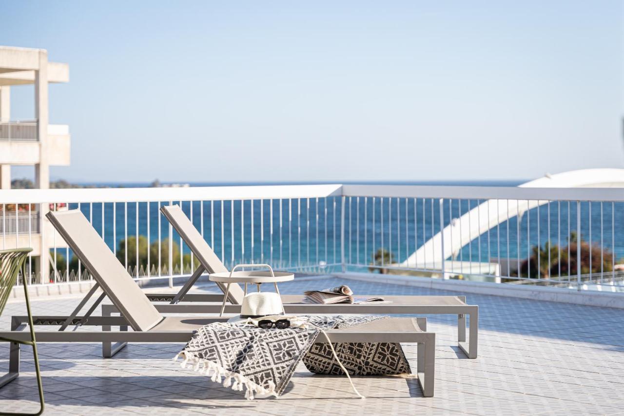 Sea View Beach Penthouse - Athens Coast Экстерьер фото