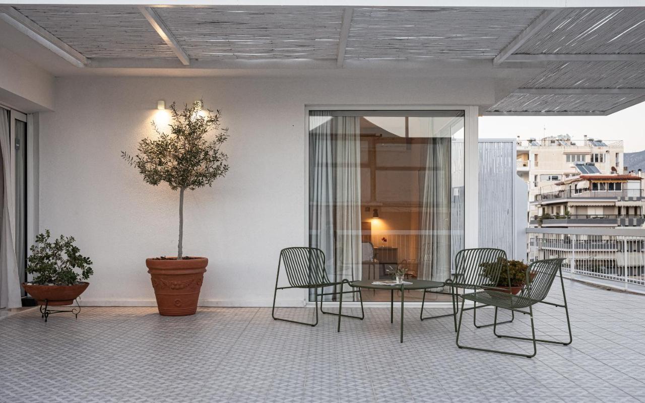Sea View Beach Penthouse - Athens Coast Экстерьер фото