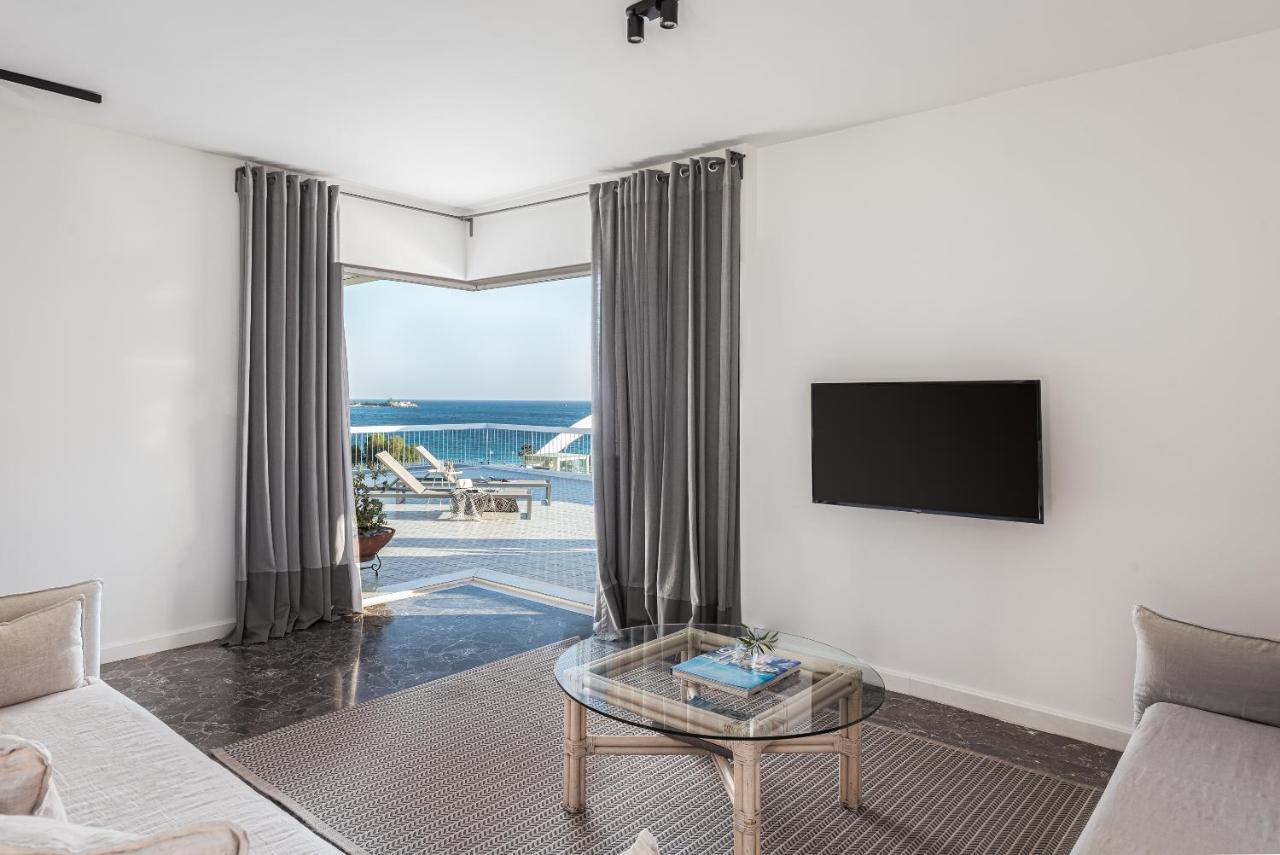 Sea View Beach Penthouse - Athens Coast Экстерьер фото
