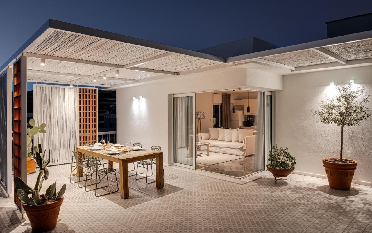 Sea View Beach Penthouse - Athens Coast Экстерьер фото