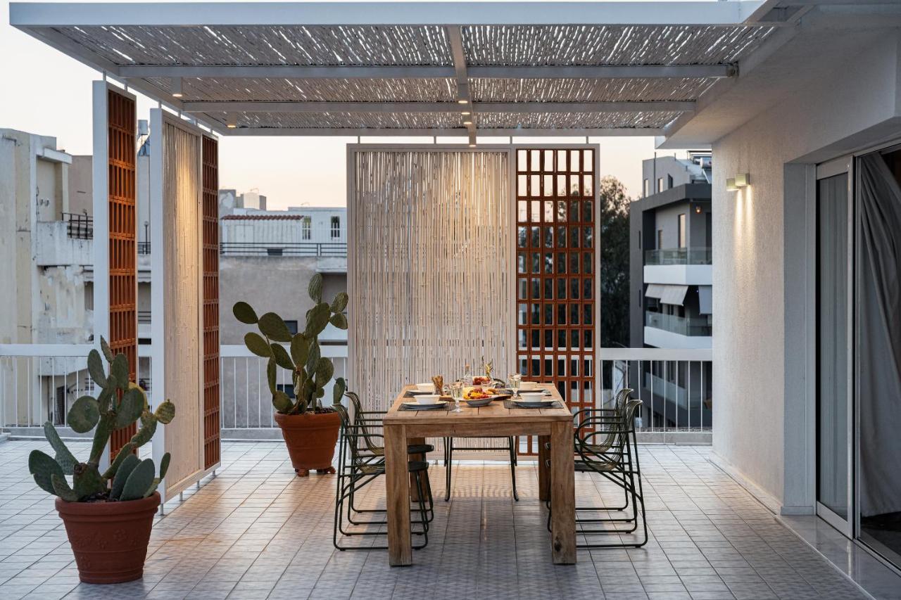 Sea View Beach Penthouse - Athens Coast Экстерьер фото