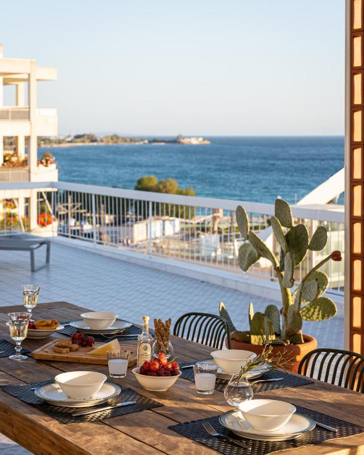 Sea View Beach Penthouse - Athens Coast Экстерьер фото